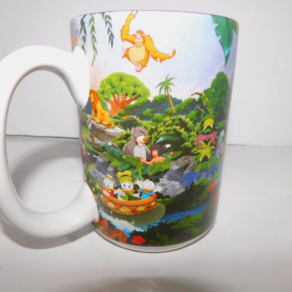 2 Disney World Parks Characters Riding Rides Mugs Grandma & Grandpa Green Purple - Picture 8 of 10